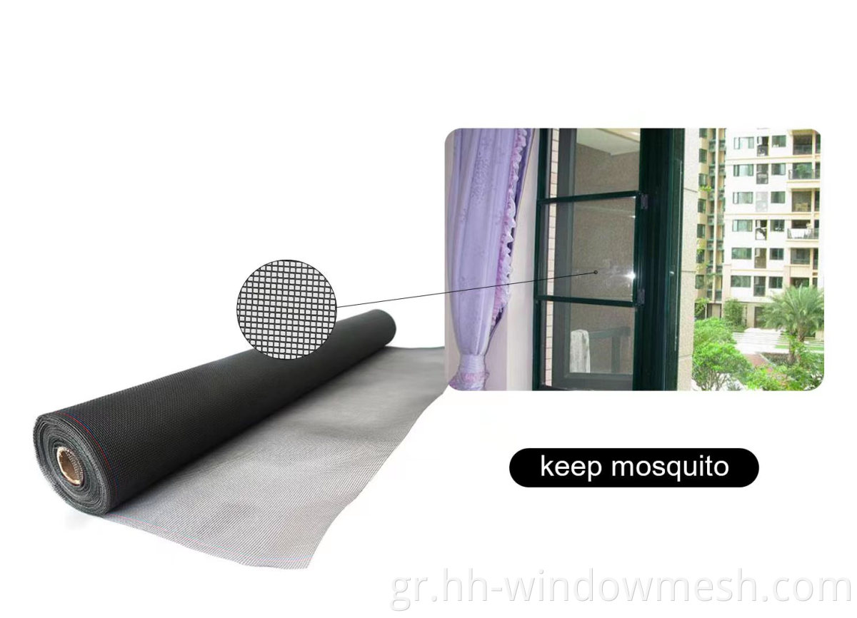 Οθόνη κουνουπιών από υαλοβάμβακα για οθόνη εντόμων από fiberglass fiberglass fiberglass